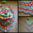 Rainbow druh� / 100% bavlna, mal� d�tsk� ��tek nebo mal� ��tek kolem krku dosp�l� �eny na jeden uzl�k :-)