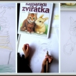 mudlina mi namaloval kocourka - jeho prvn koik ♥