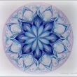 pastelky, relax, spont�nn� mandala / bez rysovani