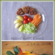 vegetarinsk zeln karbantky, moc nm chutnalo :-) muk pihodil ri ohnm planouc :-) :-)